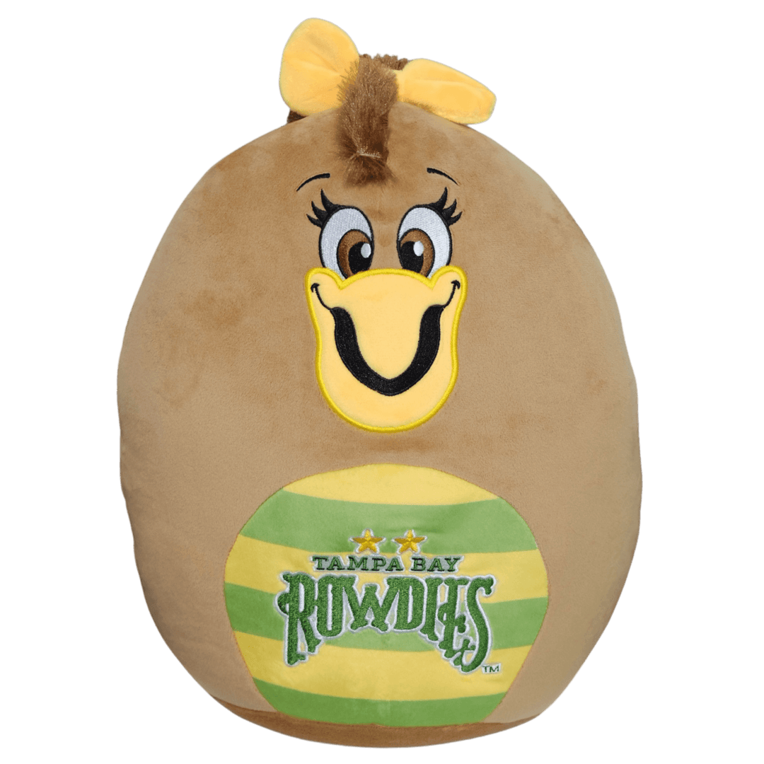 ROWDIES PINNIE THE PELICAN SQUISHY PILLOW - The Bay Republic | Team Store of the Tampa Bay Rays & Rowdies
