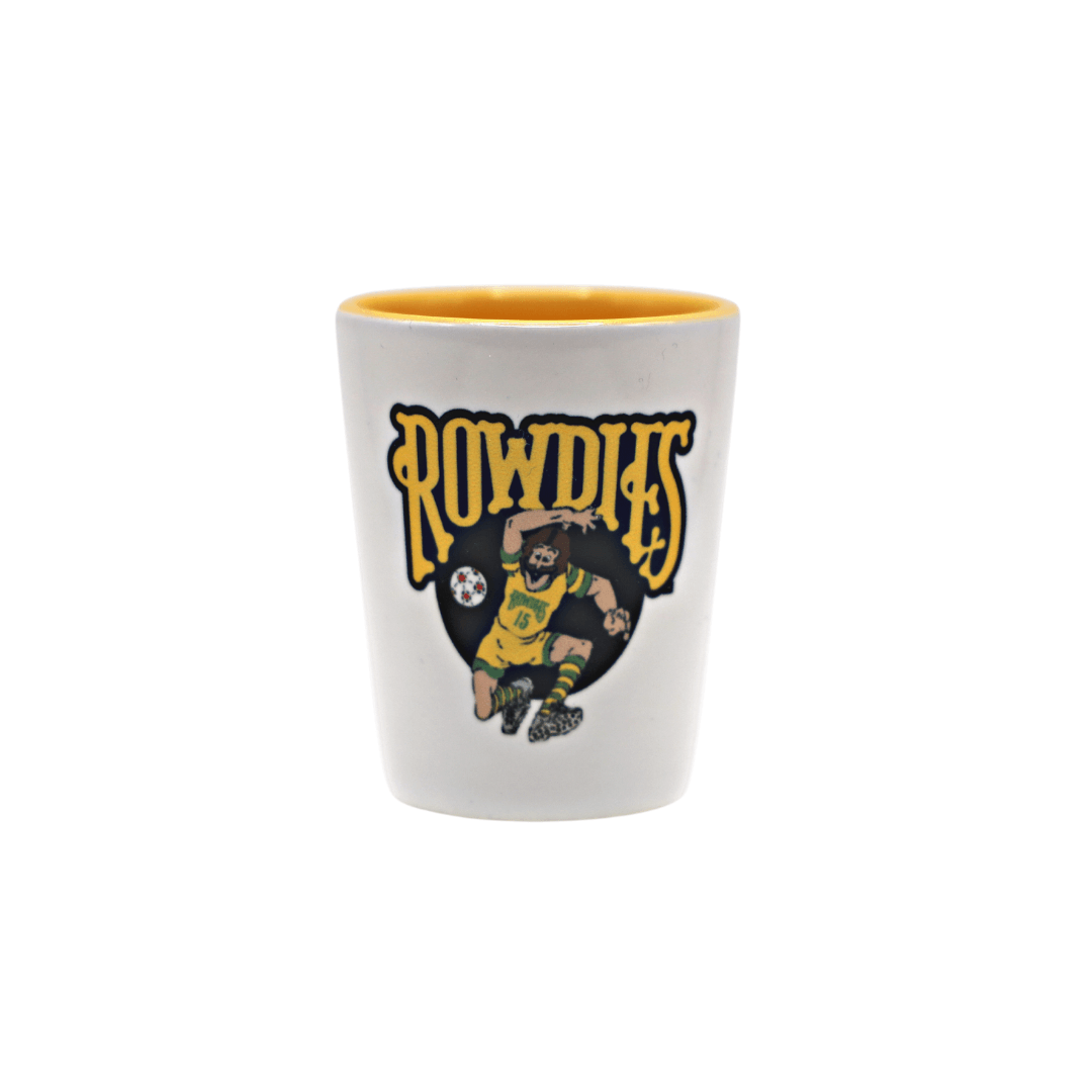 ROWDIES RALPH SHOT GLASS - The Bay Republic | Team Store of the Tampa Bay Rays & Rowdies