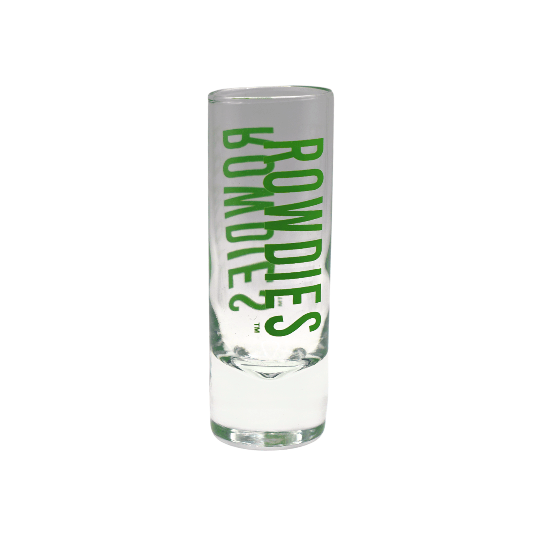 ROWDIES TALL SHOT GLASS - The Bay Republic | Team Store of the Tampa Bay Rays & Rowdies