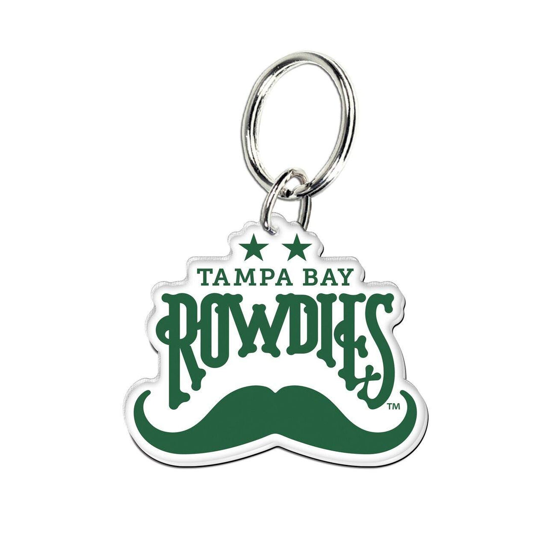 ROWDIES WHITE KEY CHAIN - The Bay Republic | Team Store of the Tampa Bay Rays & Rowdies