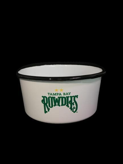 ROWDIES WHITE PET BOWL - The Bay Republic | Team Store of the Tampa Bay Rays & Rowdies